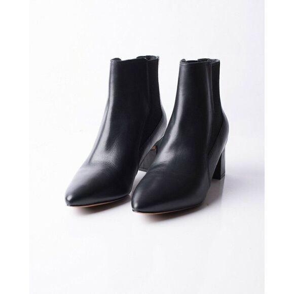 Cole Haan Etta Womens Black Leather Chelsea Ankle Boots Booties Sz 9.5 Grand 360 - Picture 1 of 7